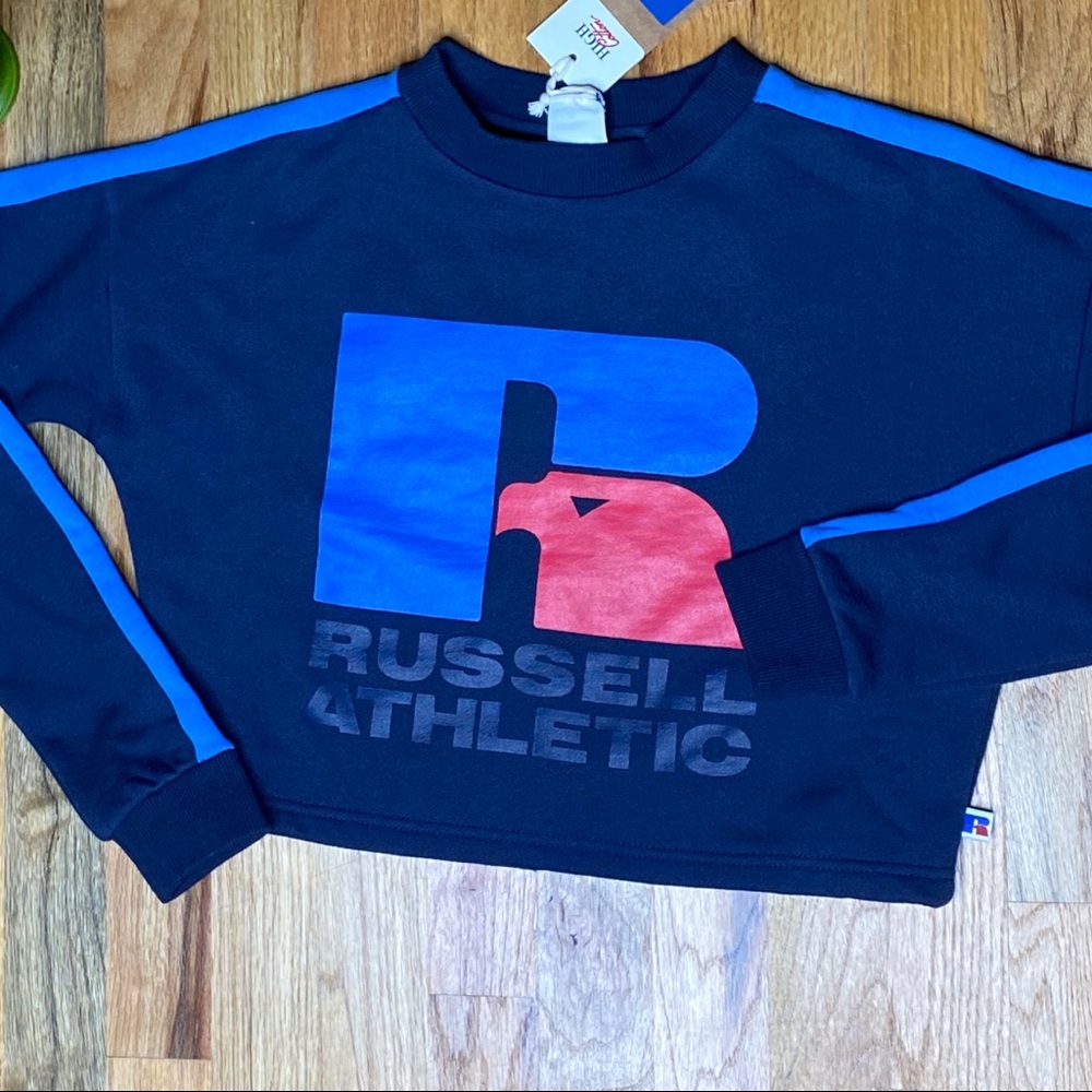 Russell Athletic crop sweatshirt